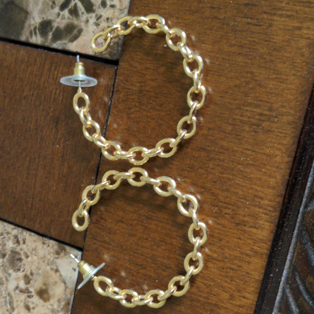 Hoop earrings